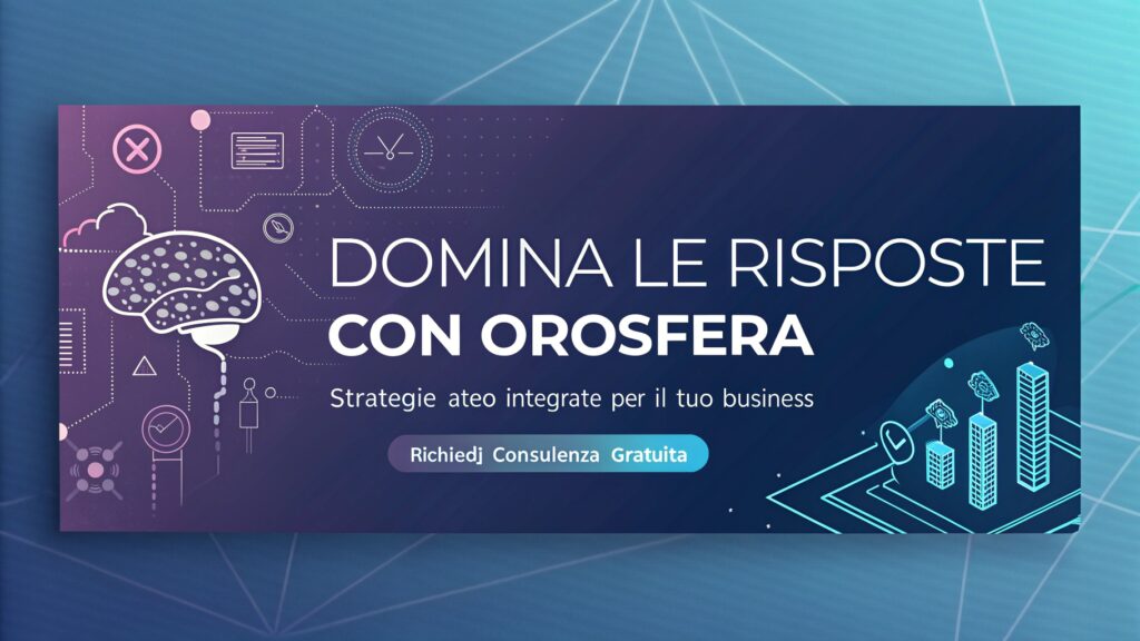 Servizi AEO Orosfera - Consulenza ottimizzazione Answer Engine per aziende e professionisti