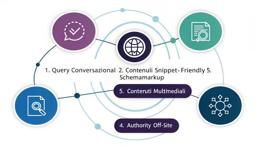 Dashboard strumenti AEO essenziali - ChatGPT, Gemini, Perplexity, Schema Validator, tool SEO