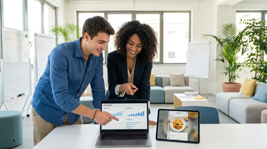 Marketing digitale ristoranti Consulenza Intelligenza Artificiale