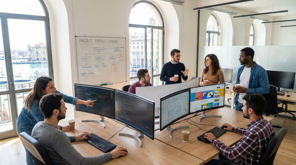 Consulenza Intelligenza Artificiale Web Marketing a Genova e Realizzazione Siti Web a Genova con Orosfera