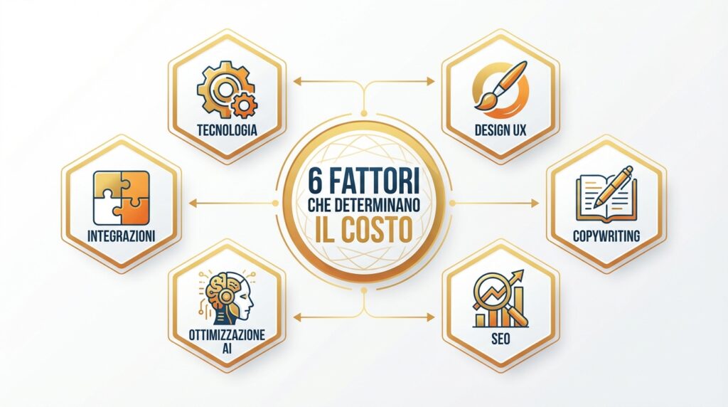 determinare costo sito web