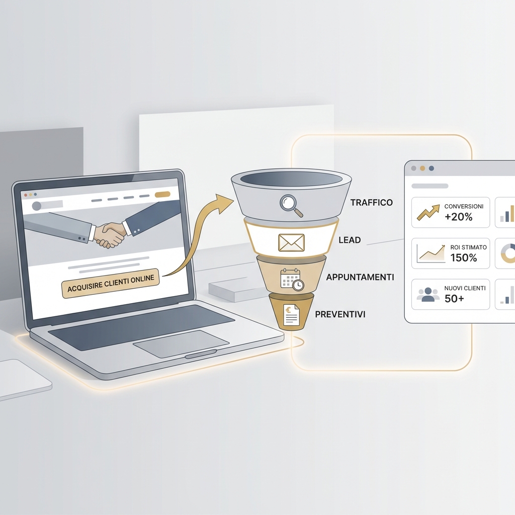 acquisire clienti online