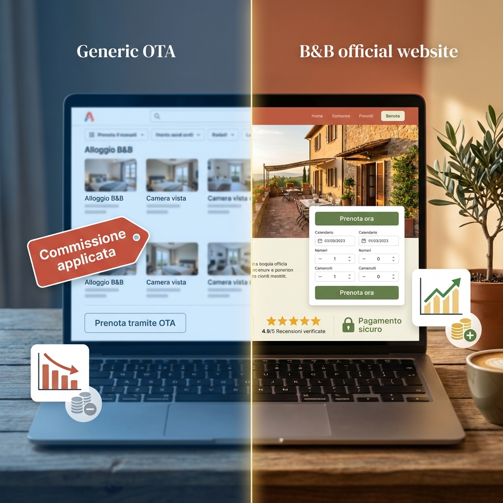 sito web per b&b