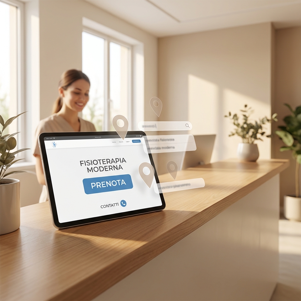 sito web per fisioterapista