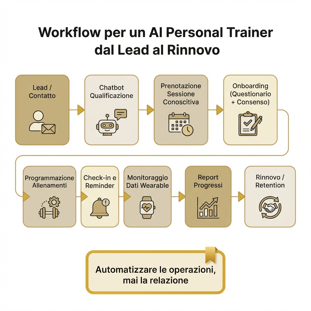 intelligenza artificiale per personal trainer