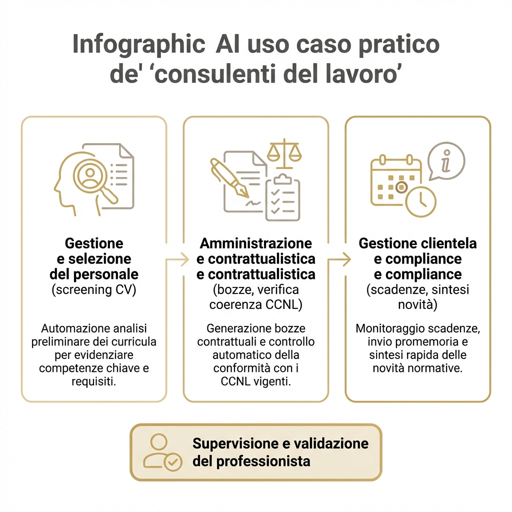 intelligenza artificiale per consulenti del lavoro