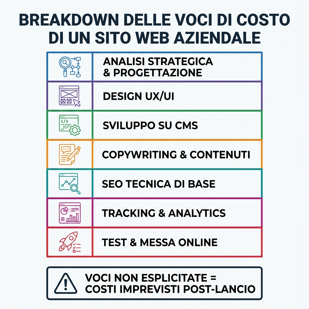 quanto costa un sito web aziendale