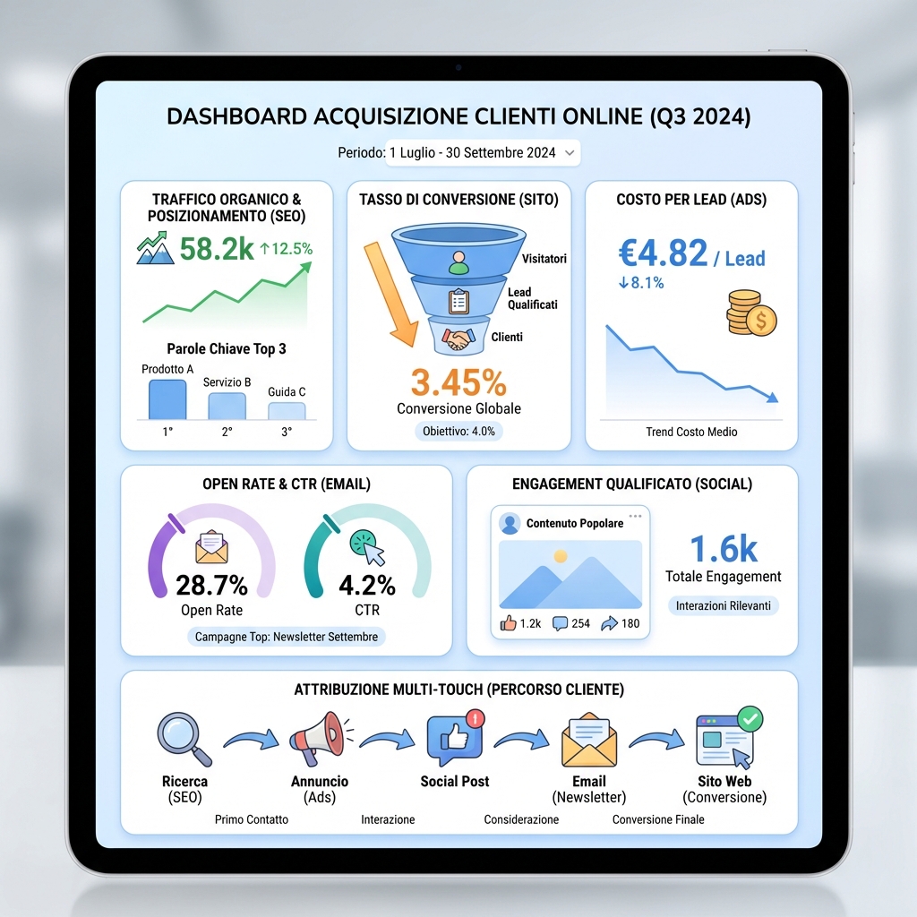 acquisire clienti online