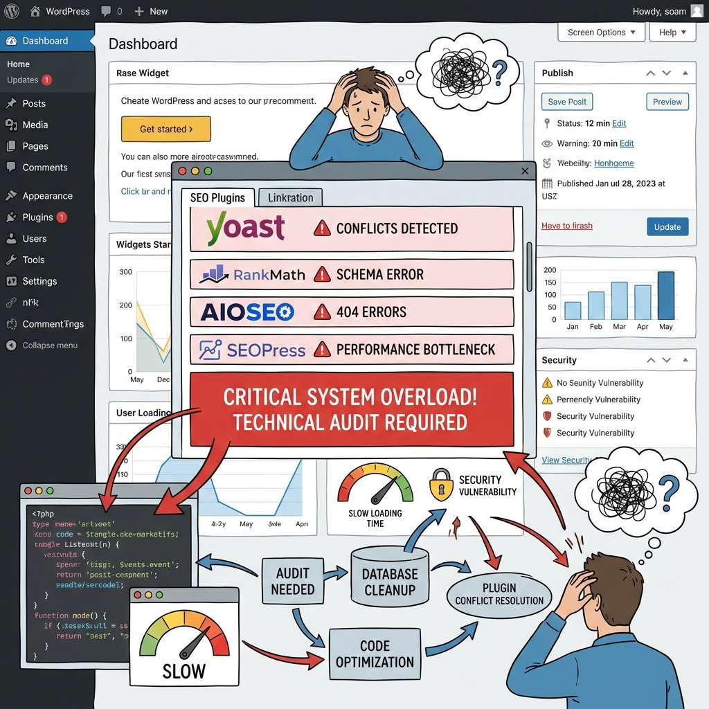 Technical SEO audit checklist completa per siti WordPress