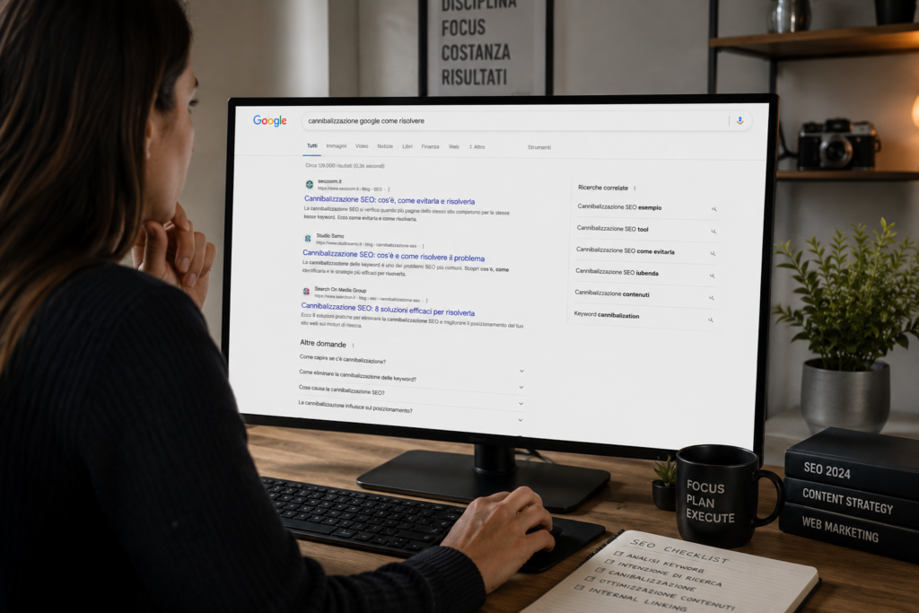 cannibalizzazione seo