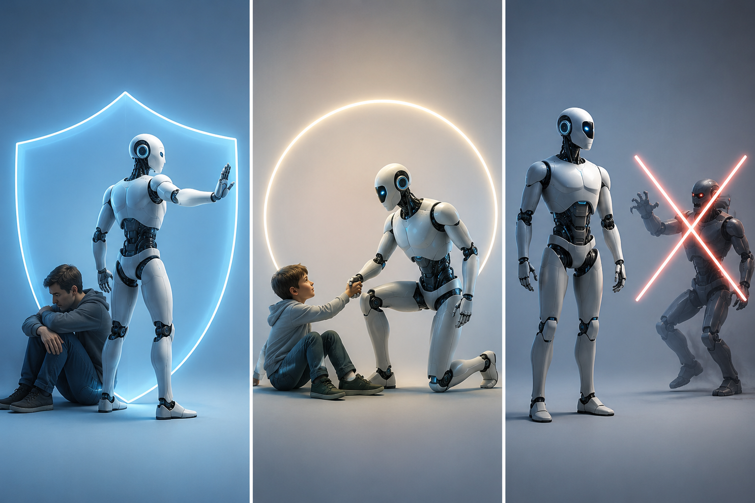 tre leggi della robotica