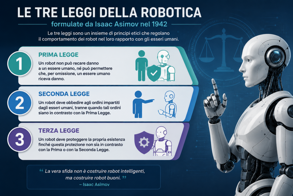 Le tre leggi della robotica