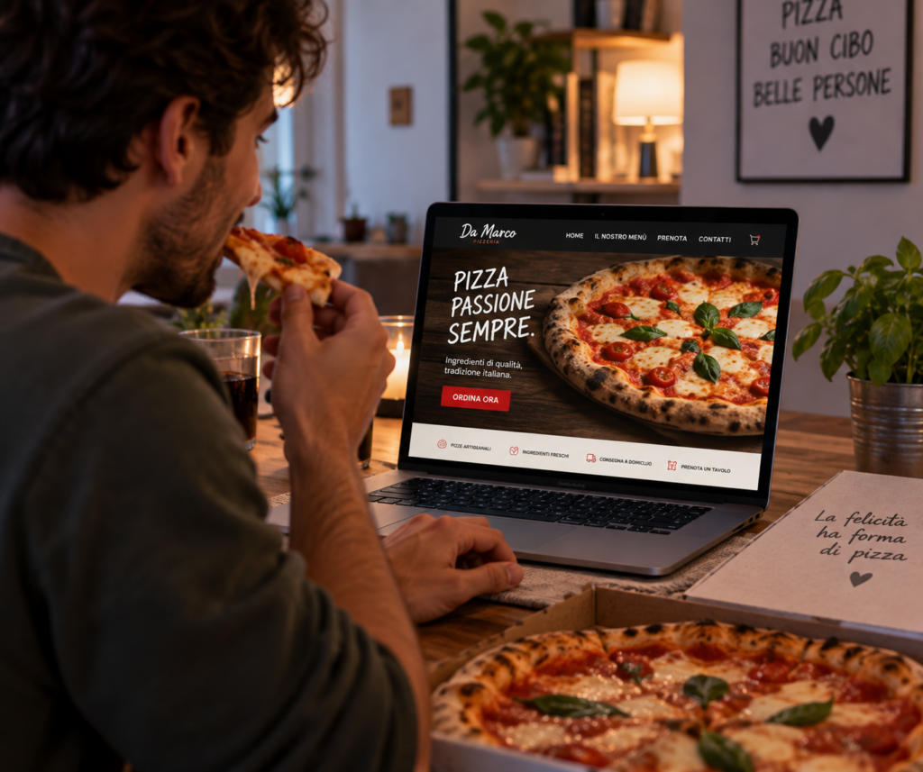 Sito web per pizzeria